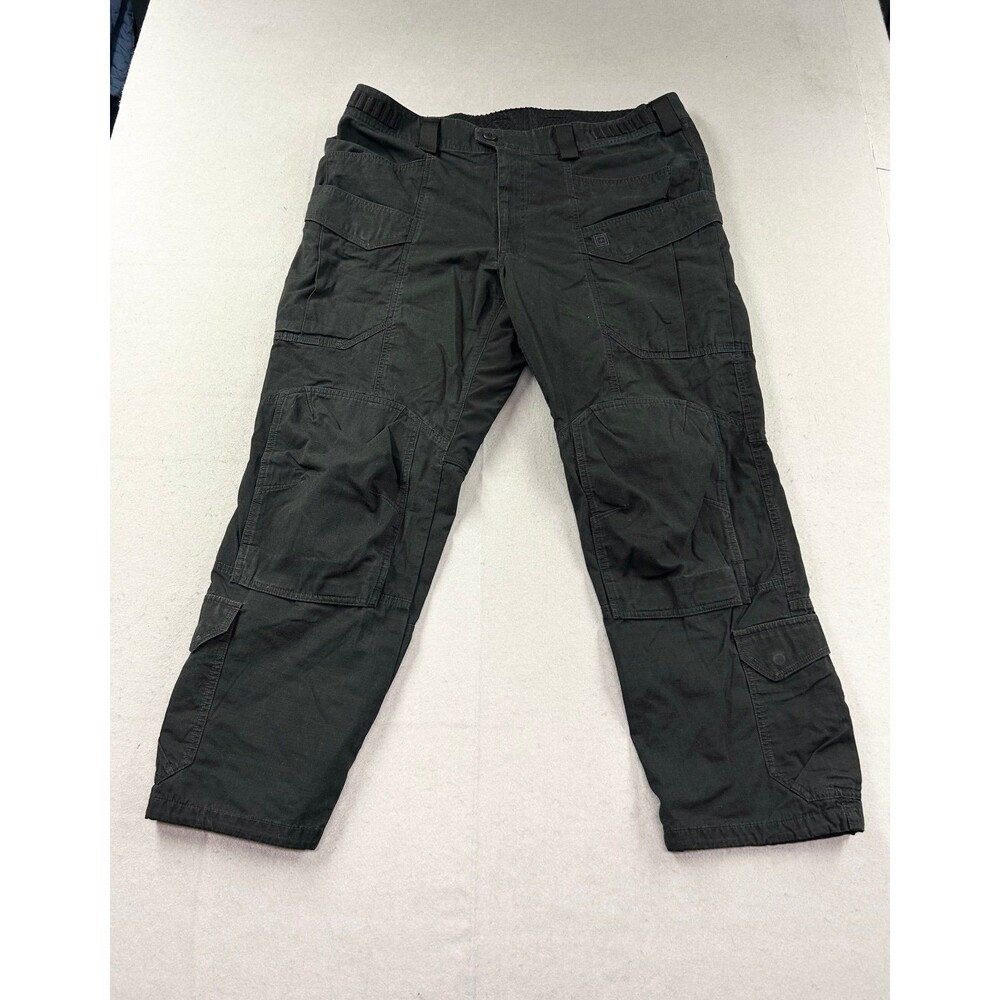 5.11 Tactical XPRT Series Ripstop Utility Pants Men's Black Knee Pads